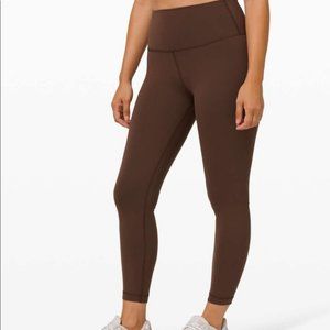 Lululemon Wunder Train Tight 25" Brown Earth